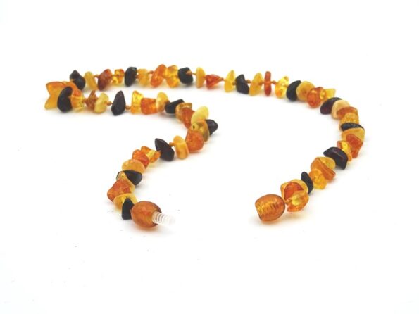 Childrens amber necklace 33cm 6g noL02 2