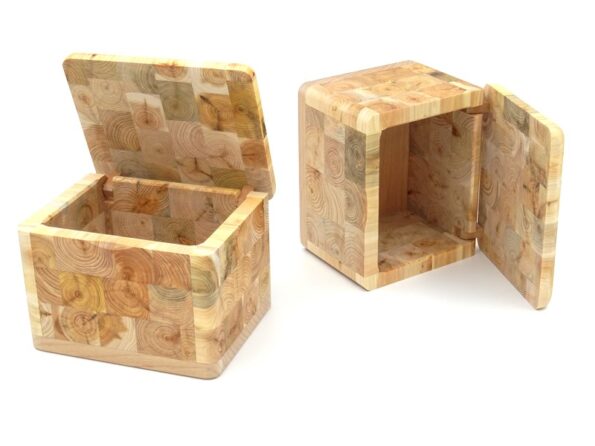 Jewelry box from juniper medium