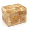 Jewelry box from juniper medium 88x72x64 mm