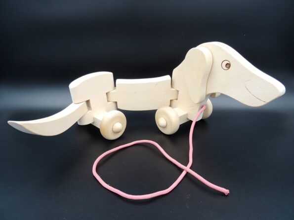 Toy Wooden dog