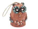 Ceramic bell Owl 8cm