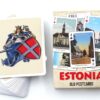 Playing cards Old Estonian postcards
