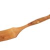 Spatula from alder with juniper handle decoration