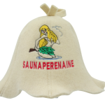 Шапка для сауны Sauna Perenaine бежевая