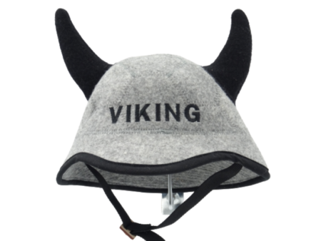 Sauna hat helmet with horns Viking 1129