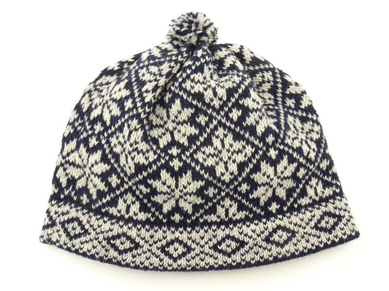 Wool hat for men pattern R13a 2