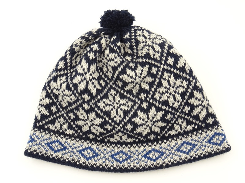 Wool hat for men pattern R13b 2