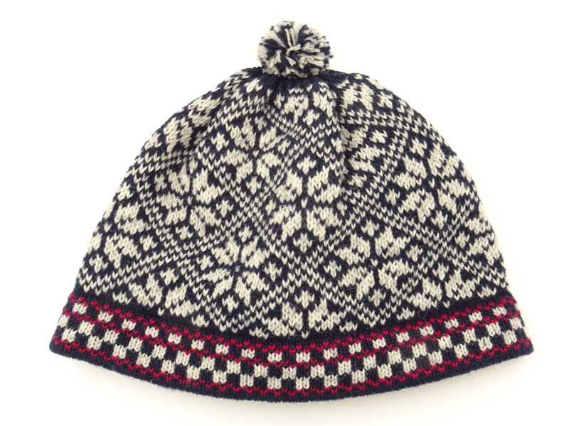Wool hat for men pattern R14a 2