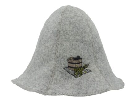 sauna hat gray T012