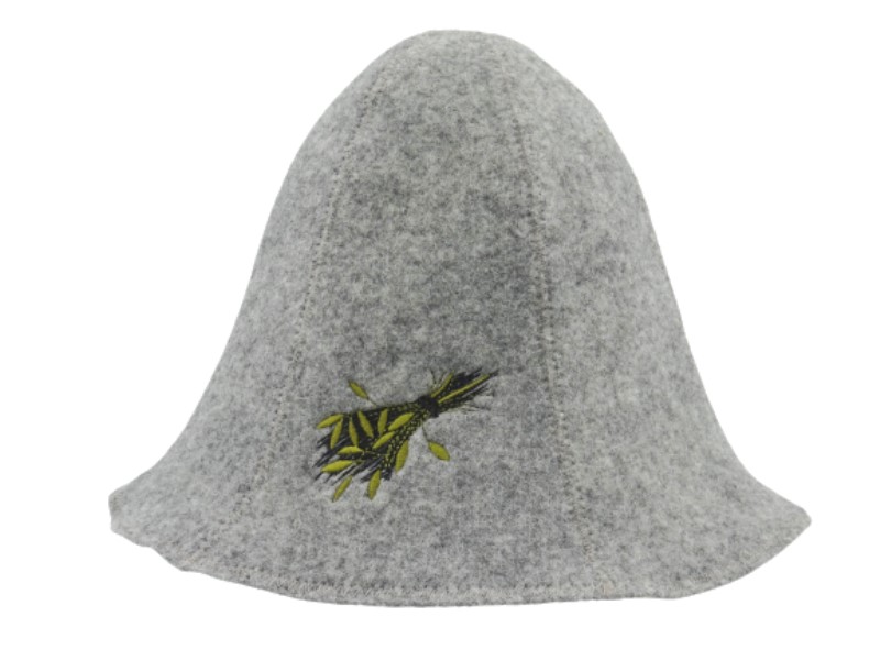 Sauna hat gray T011