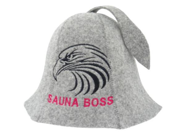 Sauna hat Eagle Sauna Boss gray M020