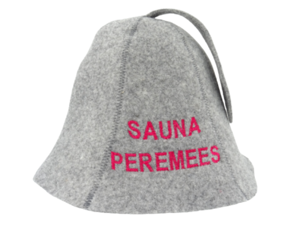 Шапка для сауны Sauna Peremees серая M014