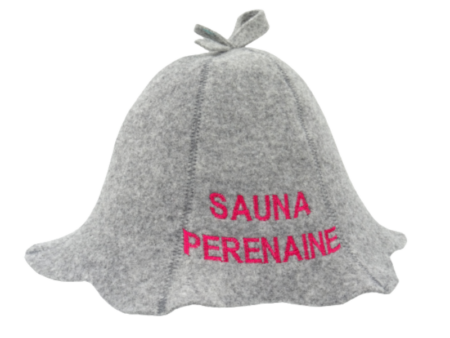 Шапка для сауны Sauna Perenaine серая N014