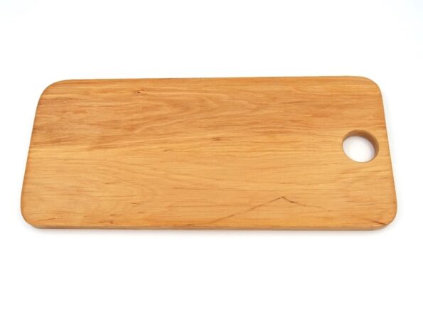Cutting board made of alder wood grooved