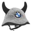 Шапка для сауны шлем с рогами BMW