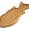 Serving tray-cutting board made of oak Fish