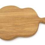 Serving tray-cutting board made of oak Pear 320x225x24
