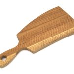 Cutting board from oak with a handle 290x130x14
