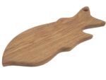 Oak serving tray-cutting board Fish 490x180x24