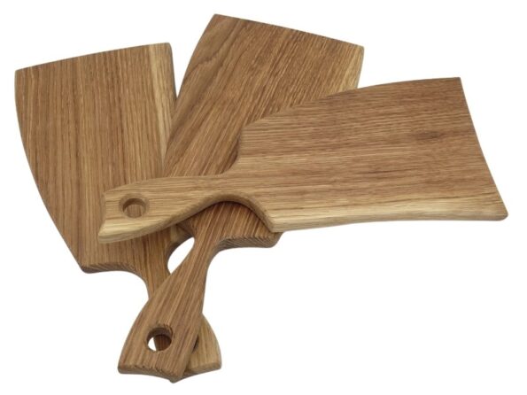 Oak cutting board with handle 290x130x14