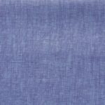 Льняная ткань 100 190 г 150 см смягченная джинсово-синий 2 1 362