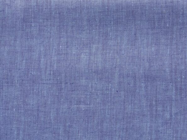 Льняная ткань 100 190 г 150 см смягченная джинсово-синий 1 362