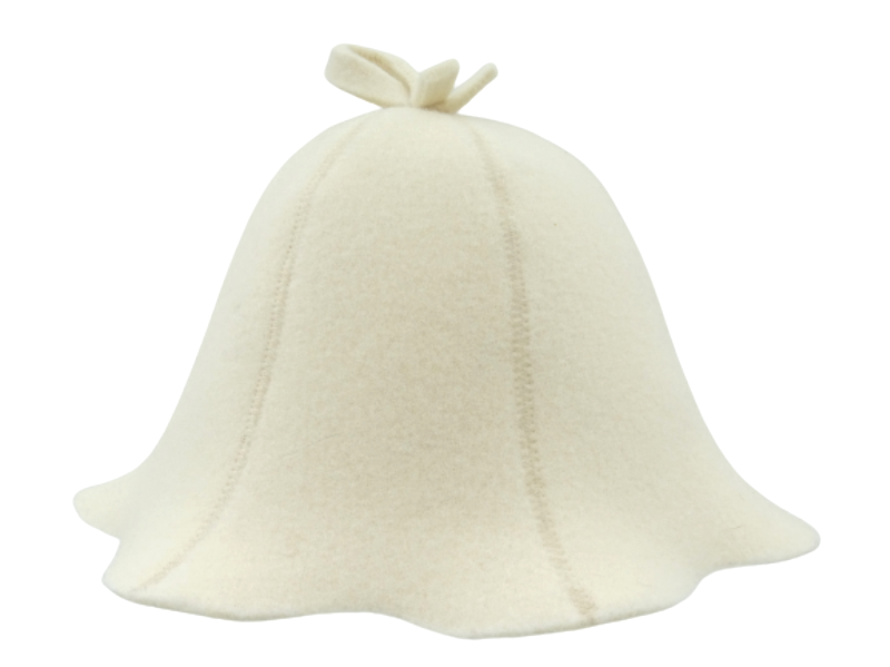 Naiste saunamüts valge N018
