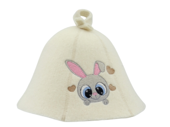 Sauna hat for children Bunny