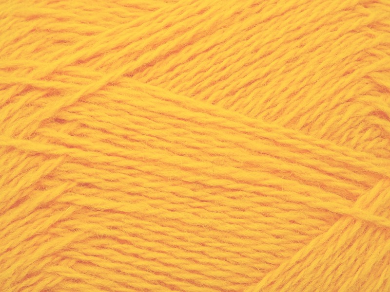 Тексрена 100г 100% шерсть ярко-желтый 720