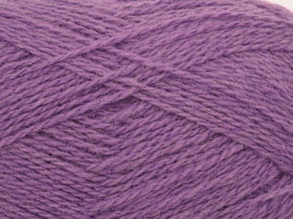 woolen yarn Teksrena 100g 100% wool purple 255
