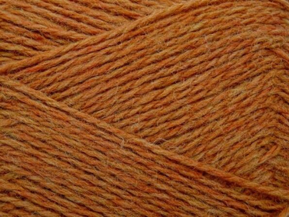 Woolen yarn Teksrena 100g 100% wool  brown 750