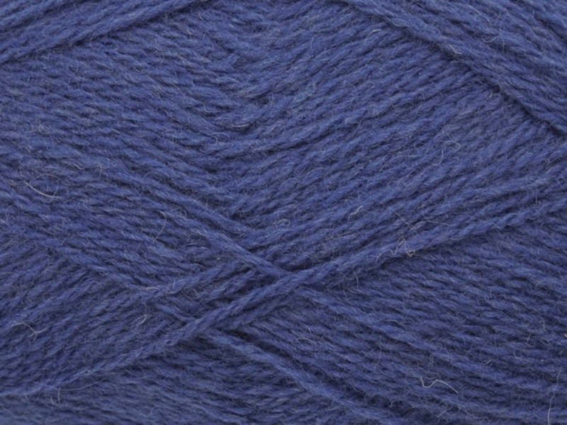 woolen yarn Teksrena 100g 100% wool dark blue 450