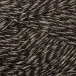 двухцветные пряжи Тексрена 100г 80% шерсть черны серый 880