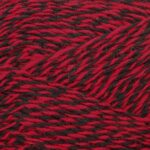 Двухцветные пряжи Тексрена 100г 80% шерсть черный / красный 860