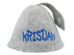 sauna hat for a child with your name