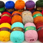 woolen yarn teksrena brown 274
