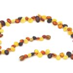 Necklace made of amber 48cm 15g no10
