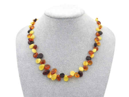 necklace made of amber