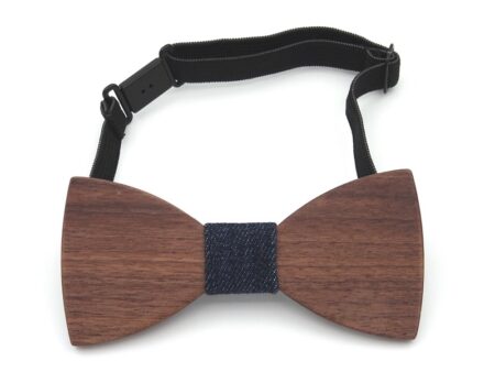 Boys bow tie wooden KL03