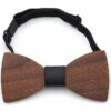 boys wooden bow tie