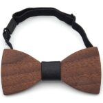 boys wooden bow tie KL04