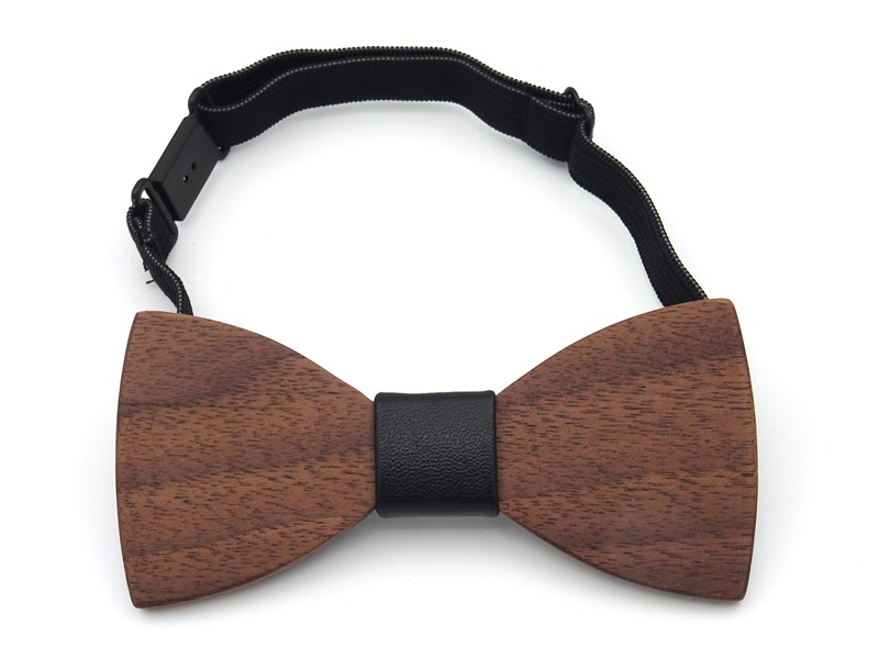 Деревянный галстук-бабочка для мальчиков KL04
