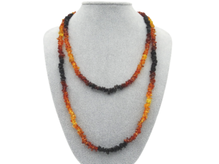 Amber necklace extra long 116cm