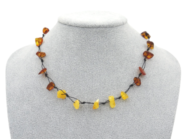 Amber necklace 43cm 5g no05