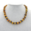 Amber necklace 44cm 17g no20