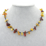 Amber necklace 44cm 7g no06