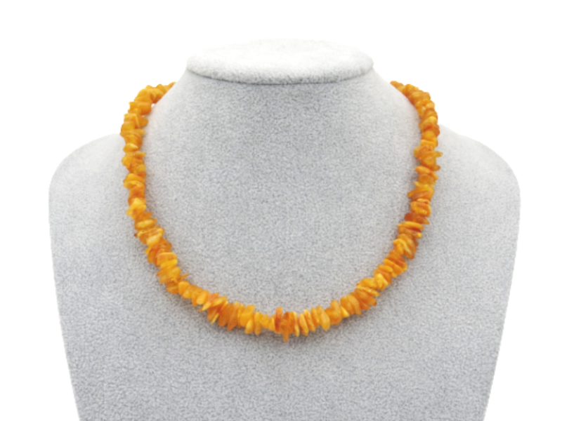 Amber necklace 45cm 16g no13
