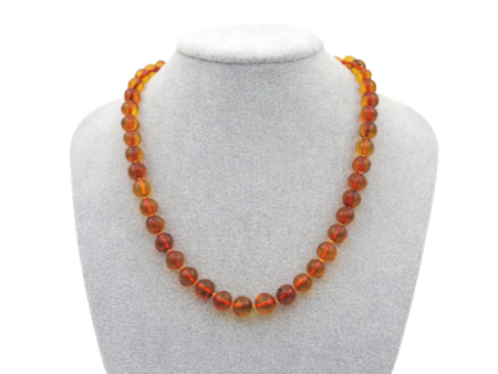 Amber necklace 50cm 22g no27