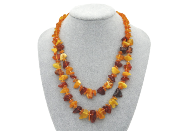 Amber necklace 56cm 29g no23
