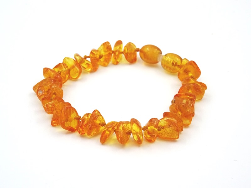 Amber bracelet for children noL04 1